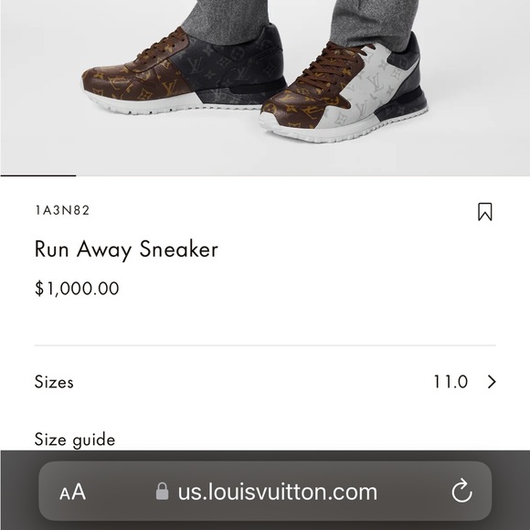 Louis Vuitton run away size 11 - Picture 12 of 12